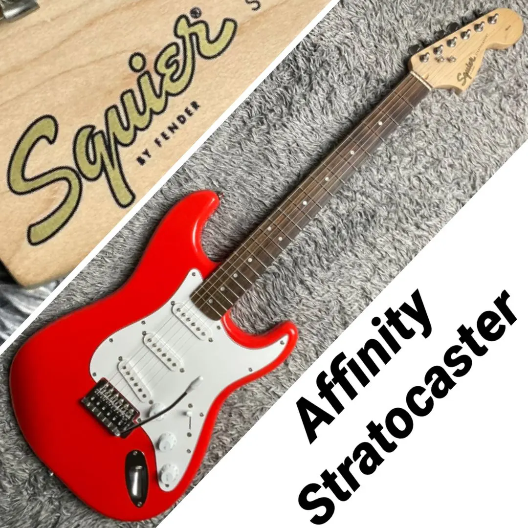 レア】フェンダーストラトキャスターレースセンサーフィエスタレッド