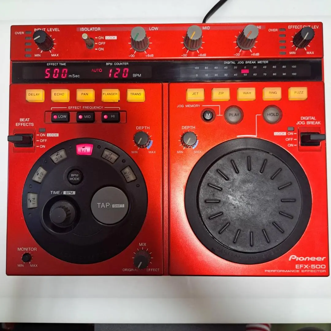 よ*ち様 パイオニアEFX-500-SW DJエフェクタースケルトン仕様中