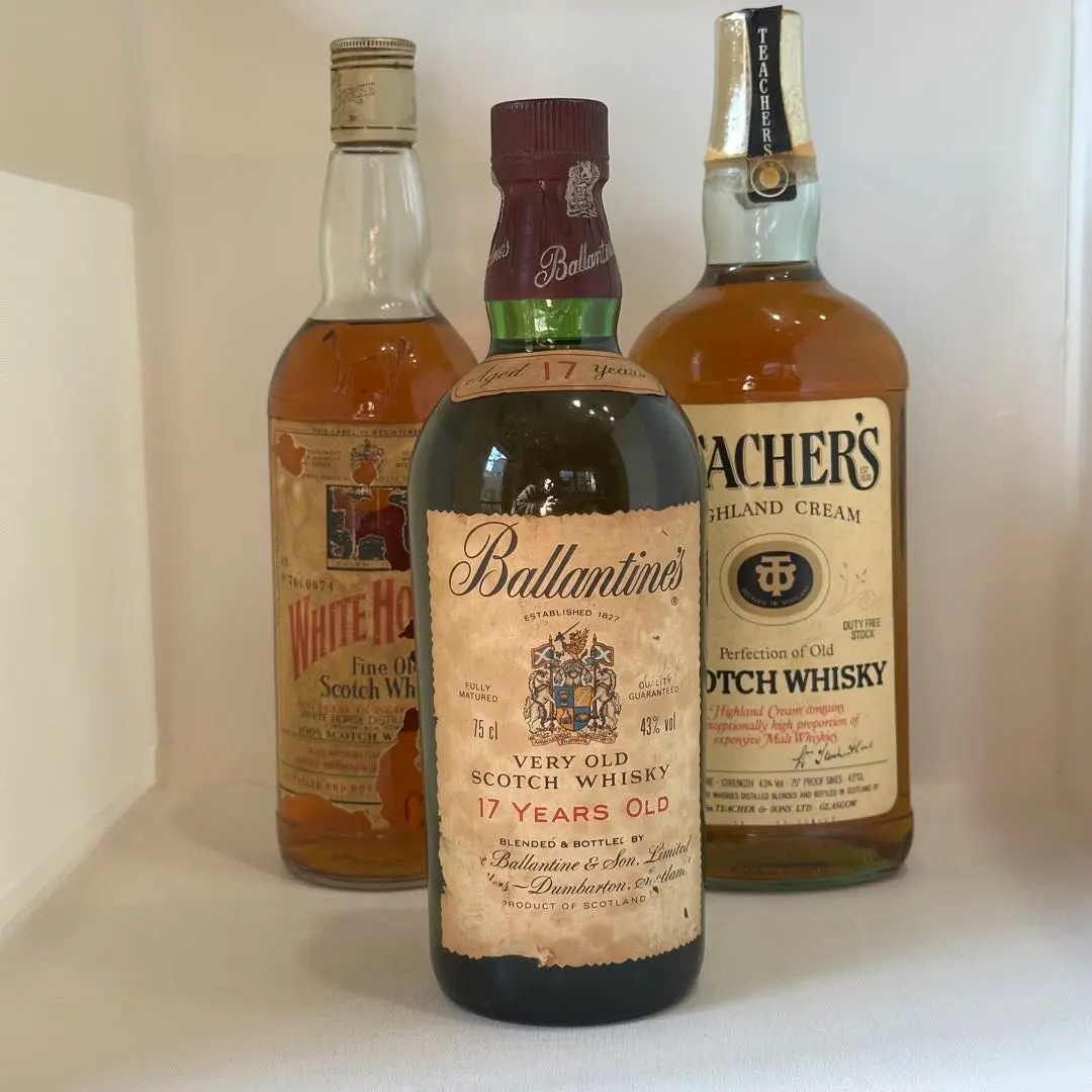 バランタイン17年 ホワイトホース特級 ティーチャーズ1L スコッチ