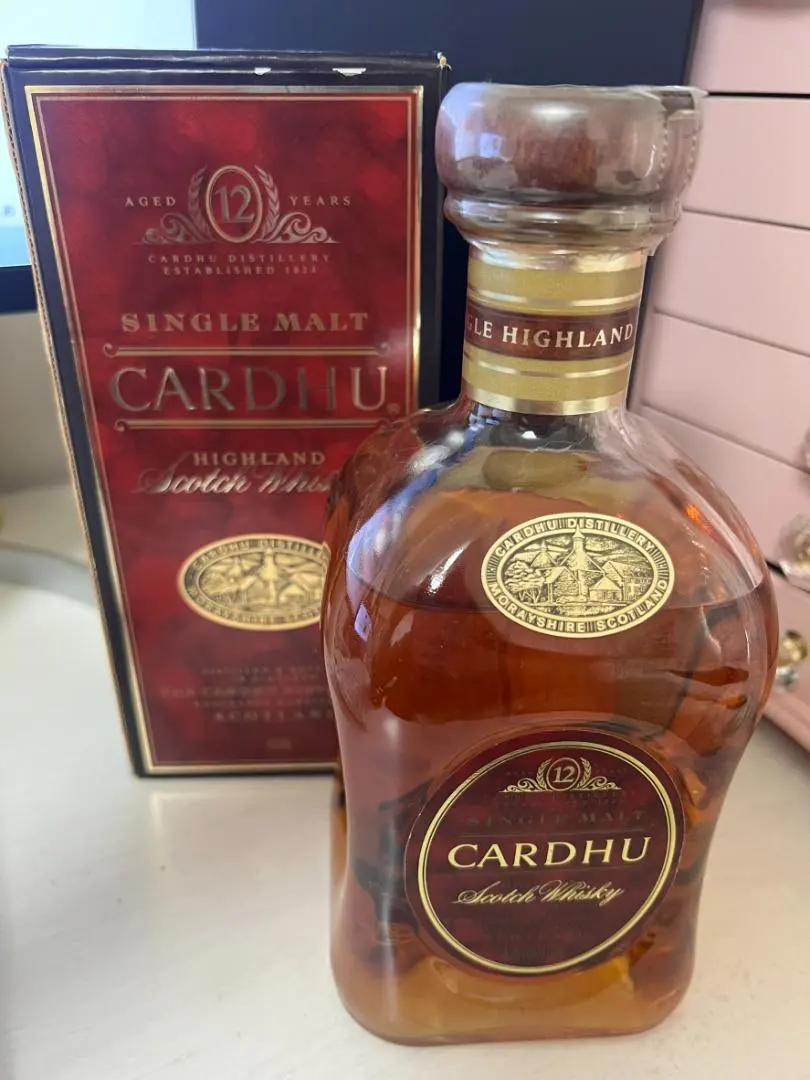5820【未開栓】Cardhu 12年 スコッチウイスキー 43度 750mL