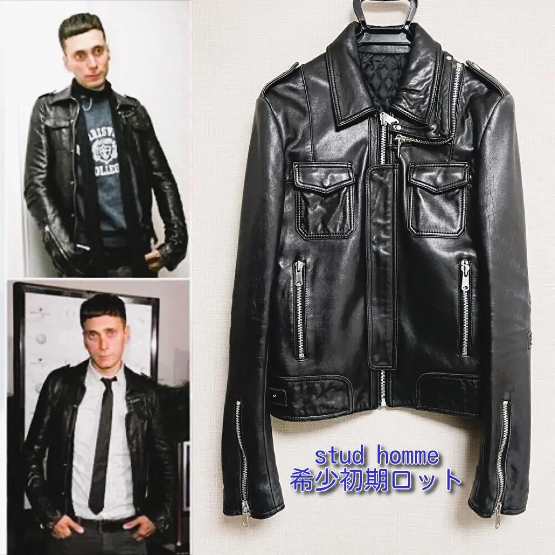 2026年最新】レザー STUD HOMMEの人気アイテム - メルカリ