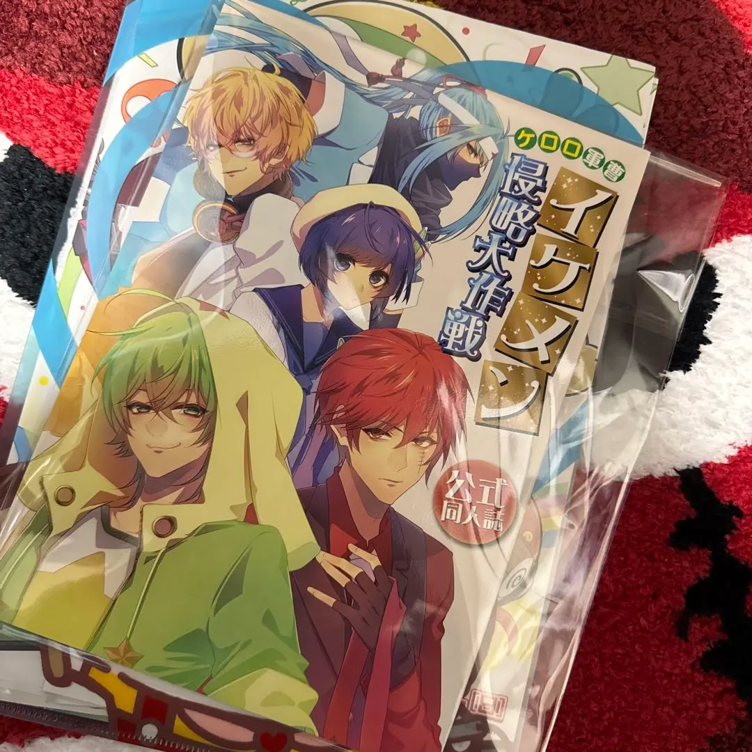 ケロロ軍曹 擬人化 イケメン侵略大作戦 缶バッジ ケロロ タママ ドロロ