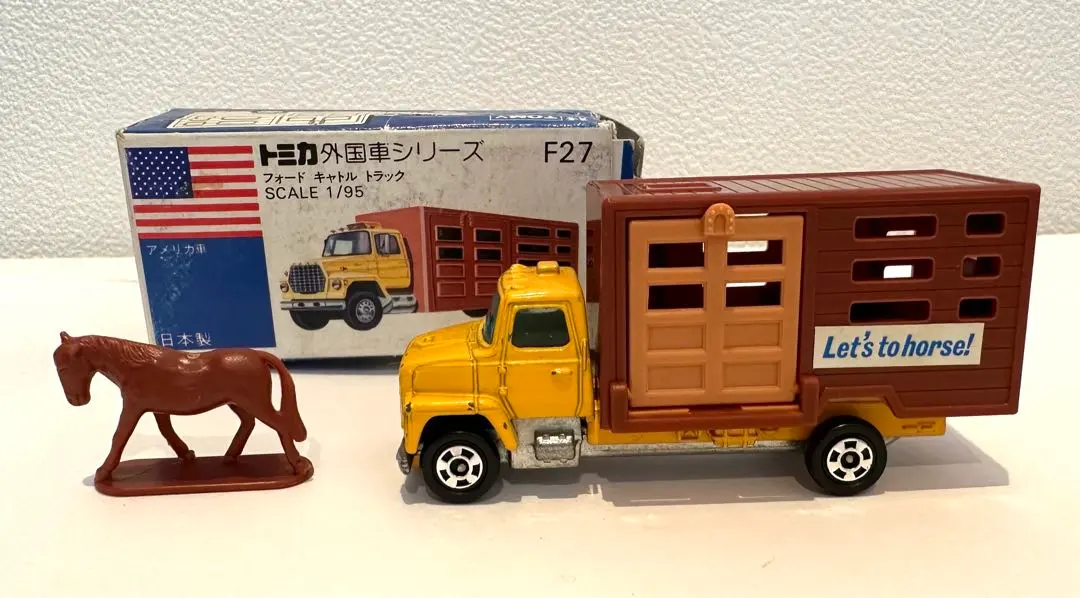 3756)トミカ 日本製 フォード キャトル トラック 一般輸出用
