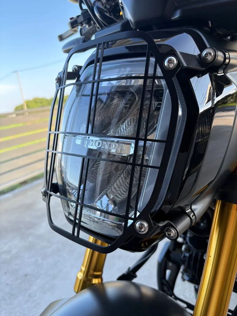 グロム JC61用丸目キットスポーツスター用部品自作