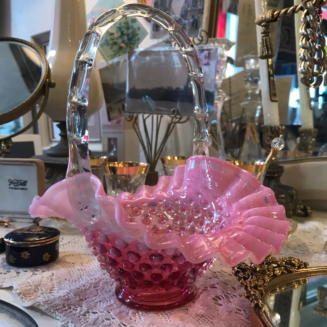 フェントンクランベリーオパルセントホブネイルフリルエッジ刻印アリ