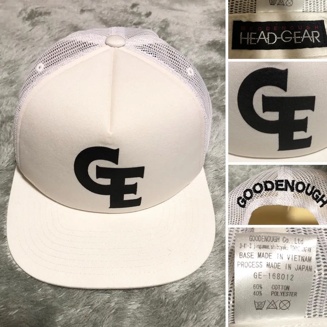 90年代Good Enough グラムG ロゴキャップ good enough 丸gロゴ