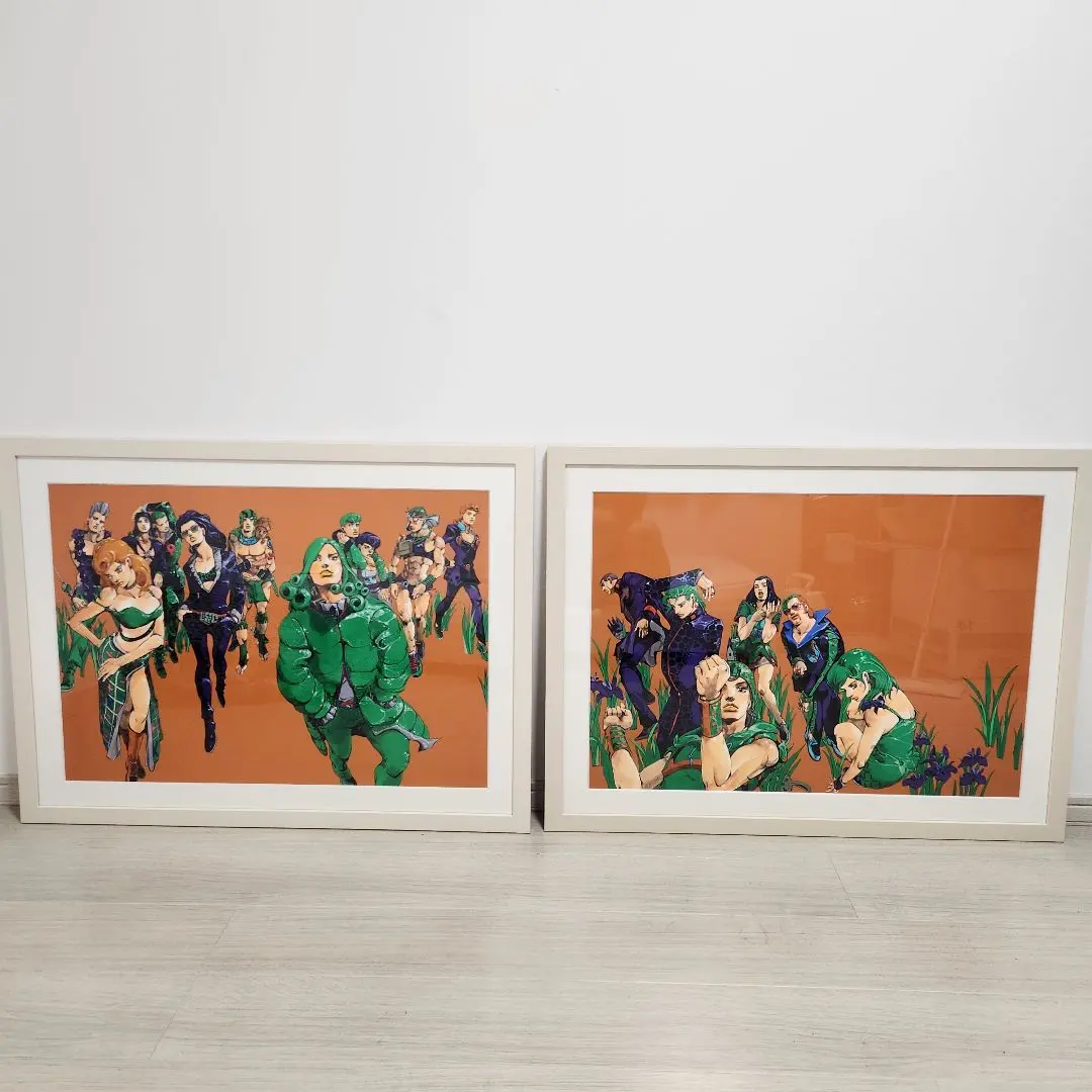 新品2点組】ジョジョ 長崎・金沢キービジュアル複製原画