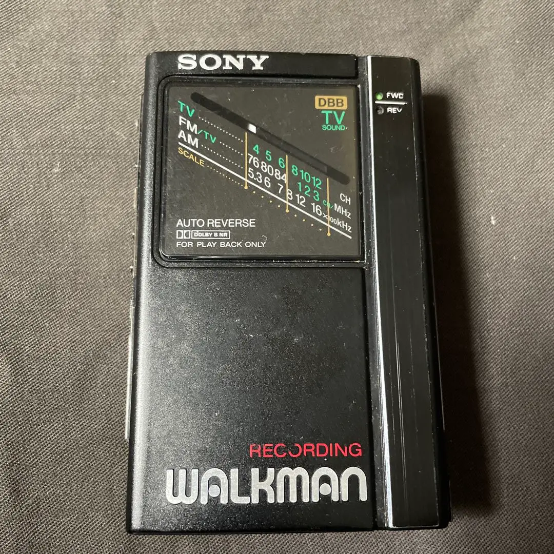 SONY WM-F404 カセットプレーヤー韓国製oasis カセット付き