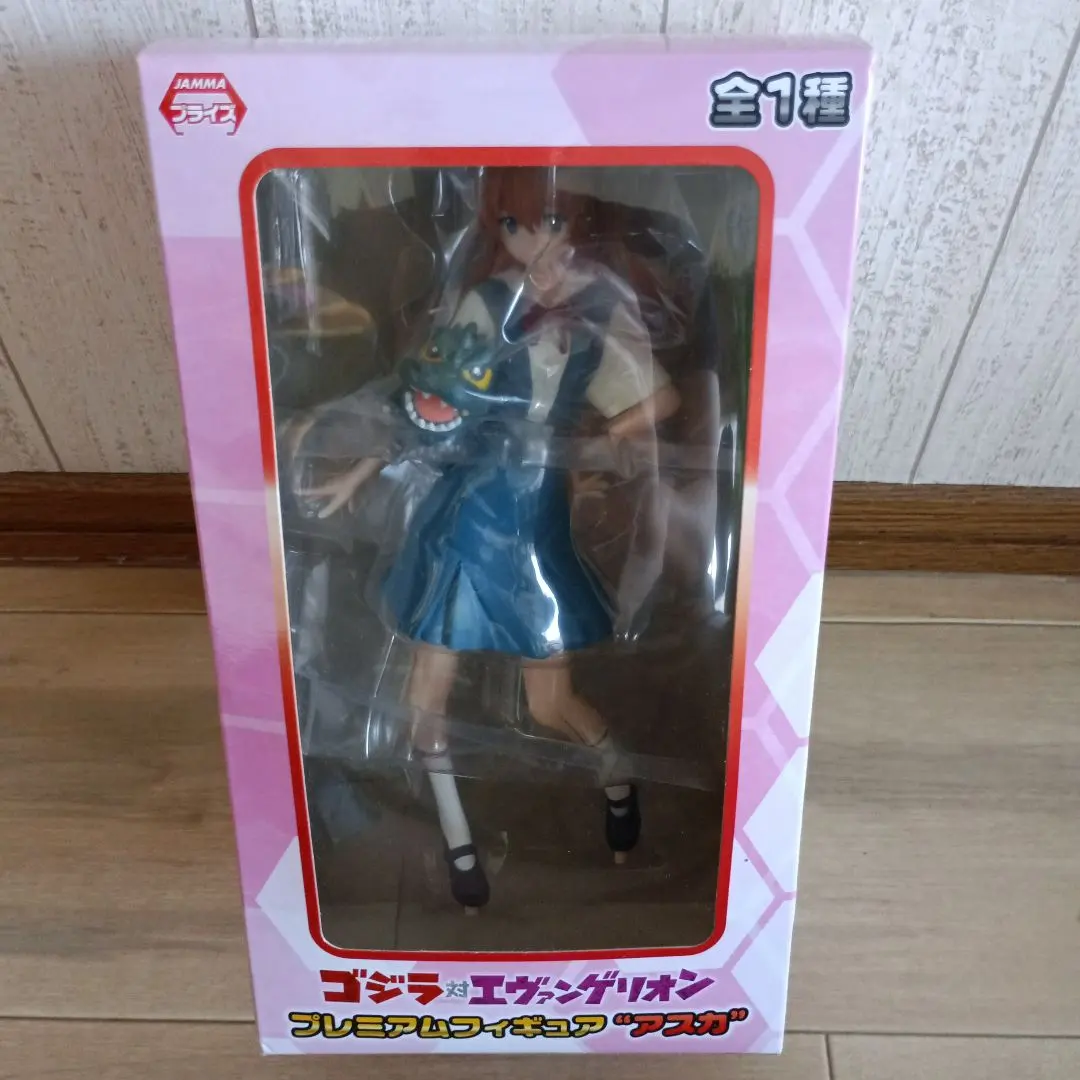 ゴジラ対エヴァンゲリオンプレミアムフィギュア 綾波&アスカ2点セット