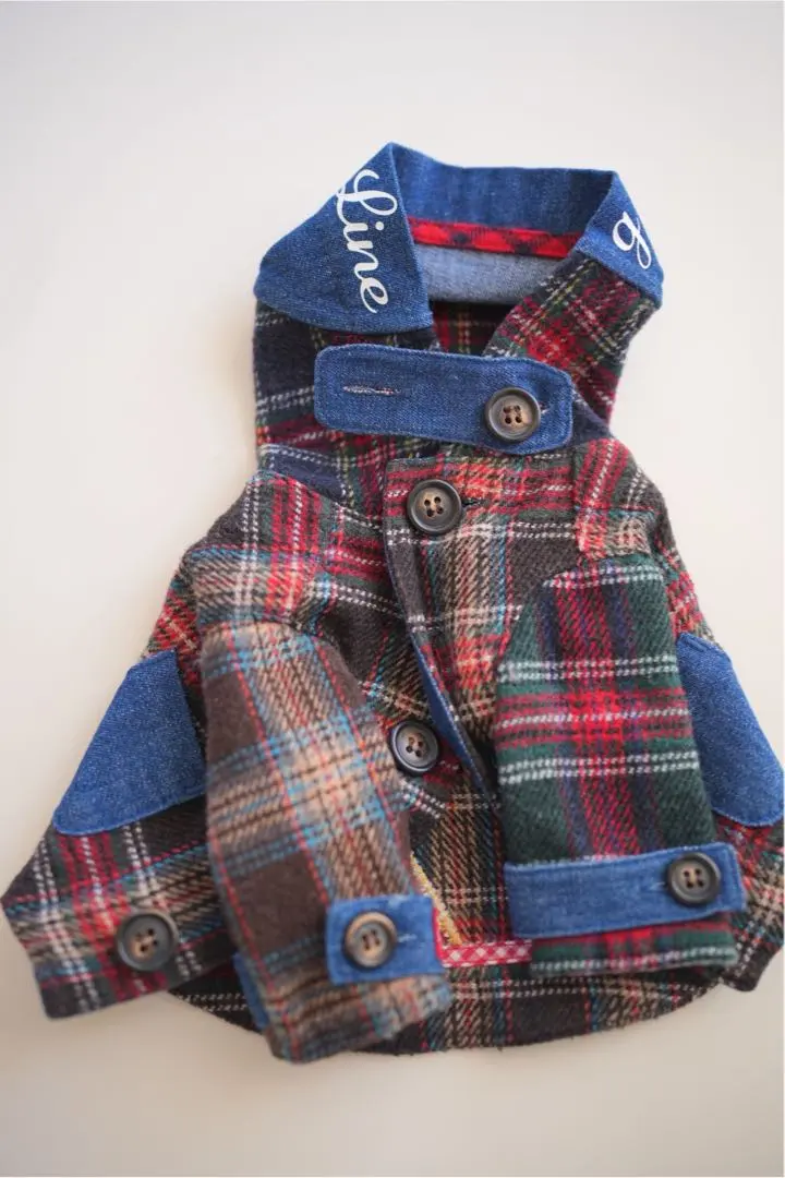 アトリエgg ピンクの花柄コート 18号 アトリエgg ピンクの花柄コート