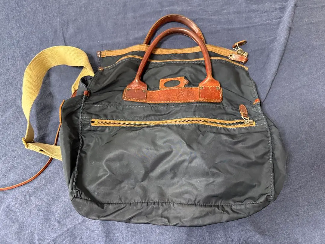 2026年最新】Felisi フェリージ ナイロン×レザー ボストンバッグ