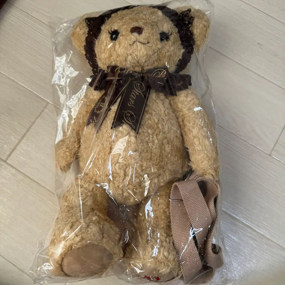 新品くまくみゃ リュックミニミルクティ×茶Milk