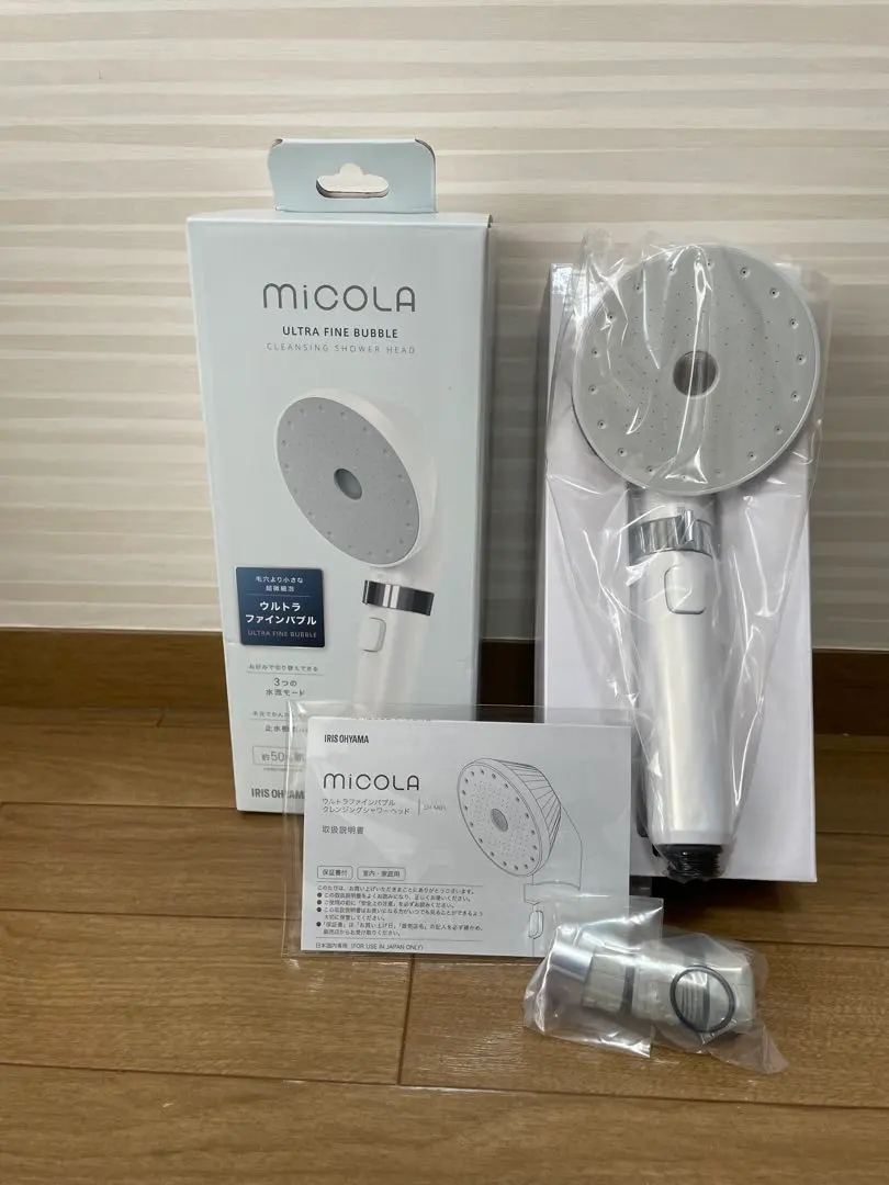 新作micola 超微細バブル シャワーヘッド 新品未使用品UFC01W Amazon