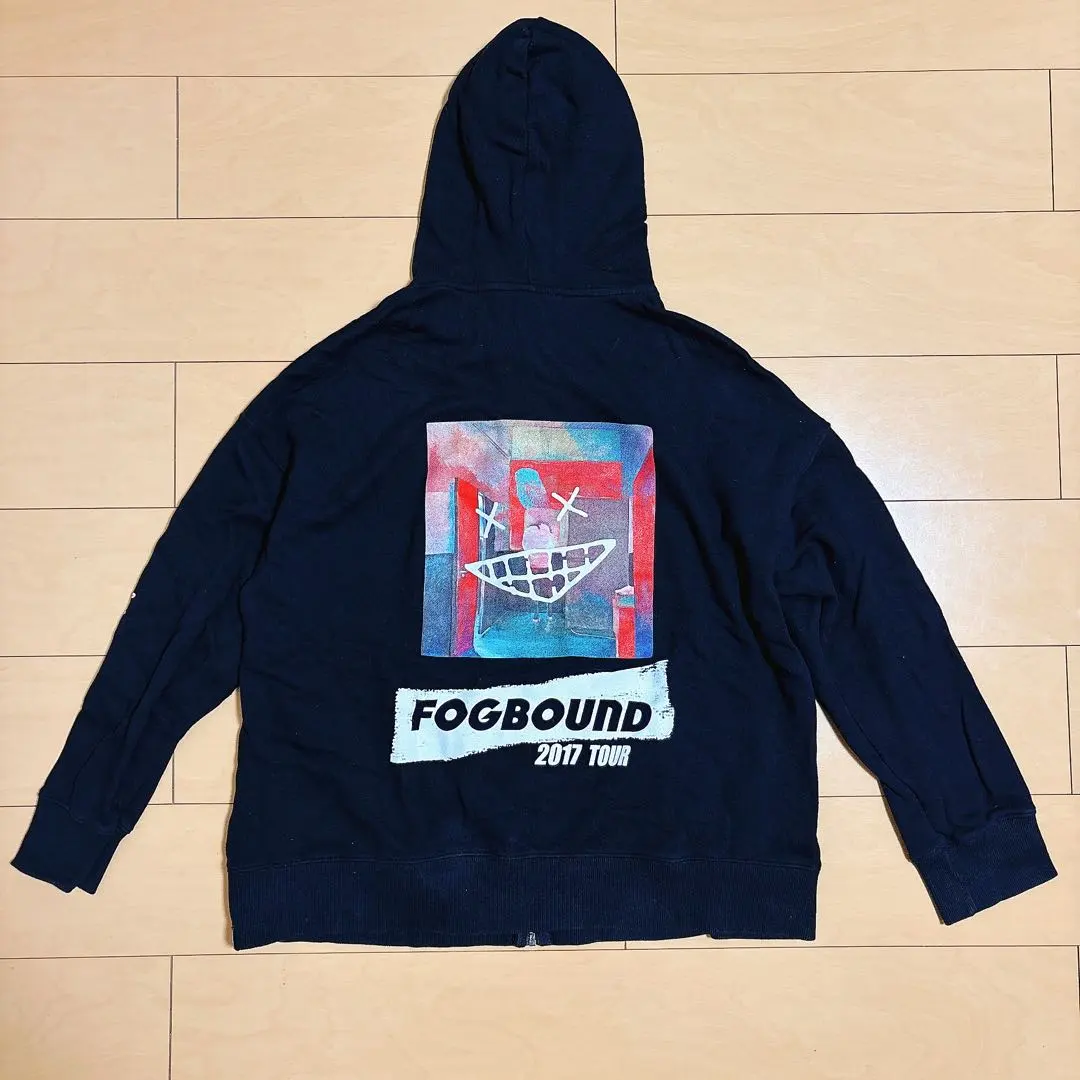 米津玄師 FOGBOUND 2017 TOUR フード付きスウェット 米津玄師 FOGBOUND
