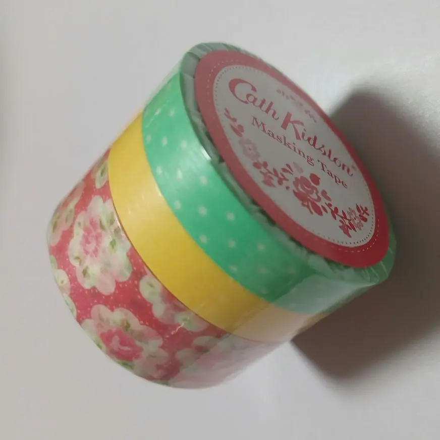 廃盤新品未開封キャス・キッドソンマスキングテープ3巻3セット