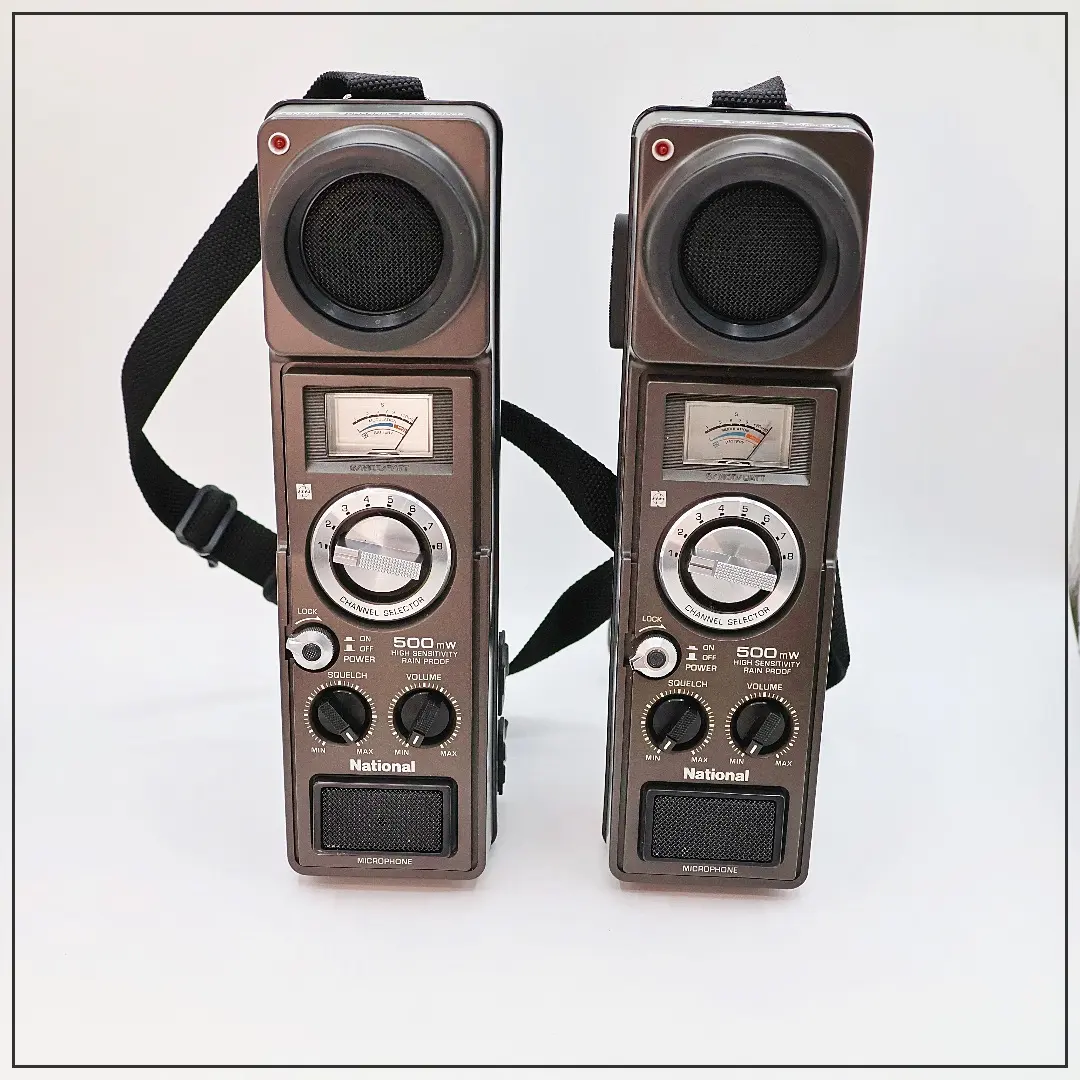 美品⭐︎National｜RJ-380｜トランシーバー2セット