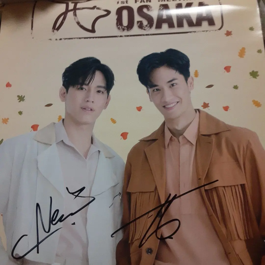 GMMTV スクレンポスターサイン付offgun taynew nanon