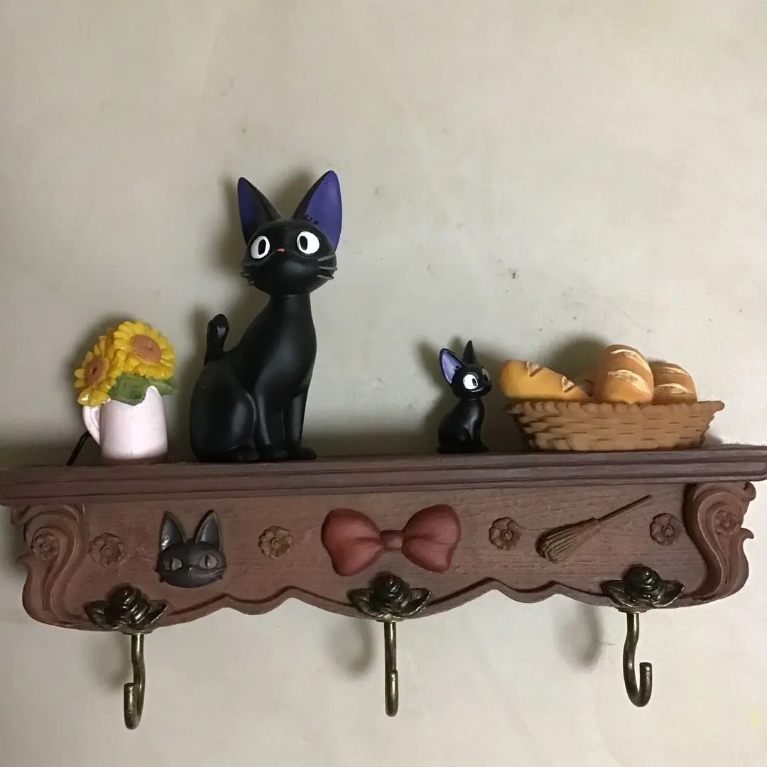 魔女の宅急便ジジ壁掛けウォールアート鍵かけ