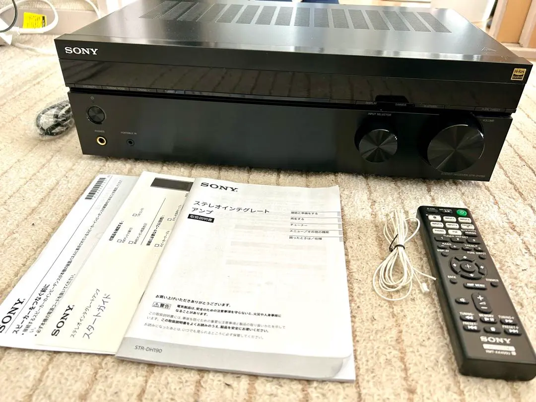 2026年最新】ソニー STR-DH190 ステレオアンプの人気アイテム - メルカリ