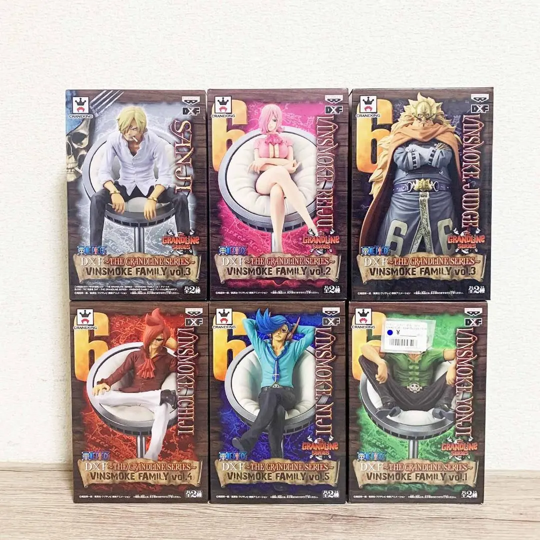 ワンピースDXFヴィンスモークファミリーコンプリート全6種セット