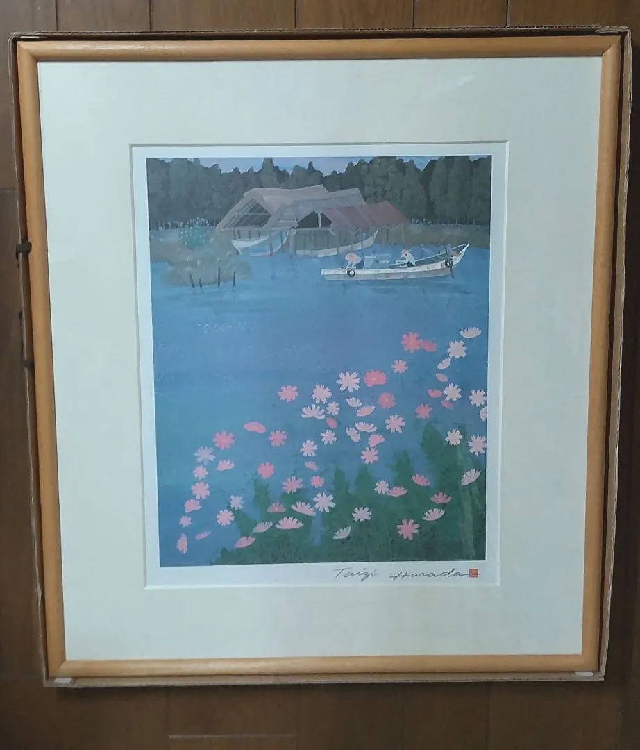 原田泰治 画業55周年記念【希少】 「郷愁の彩り」限定650セット作品番号49