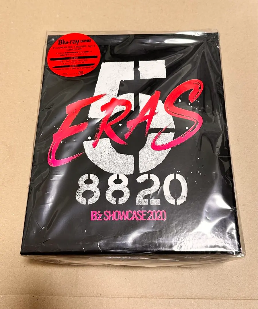 2026年最新】b'z showcase 2020 -5 eras 8820-day1~5 complete boxの