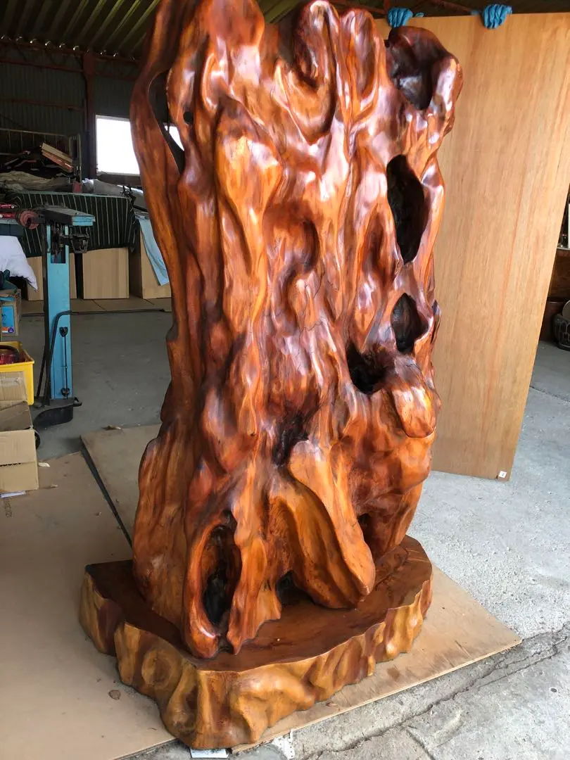 38292) ホビー・楽器・アート K▽本場屋久杉工芸品 鹿児島 屋久島 銘木