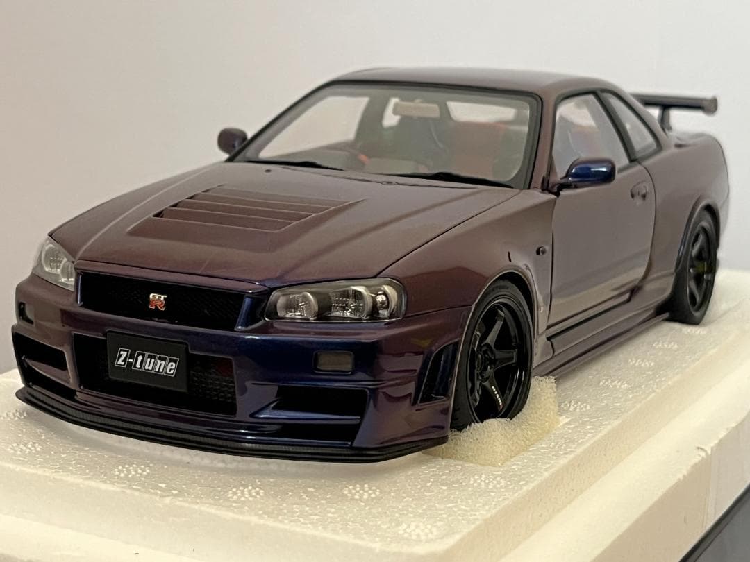 オートアート 1/18 77464 NISMO R34 GT-R Z-tune