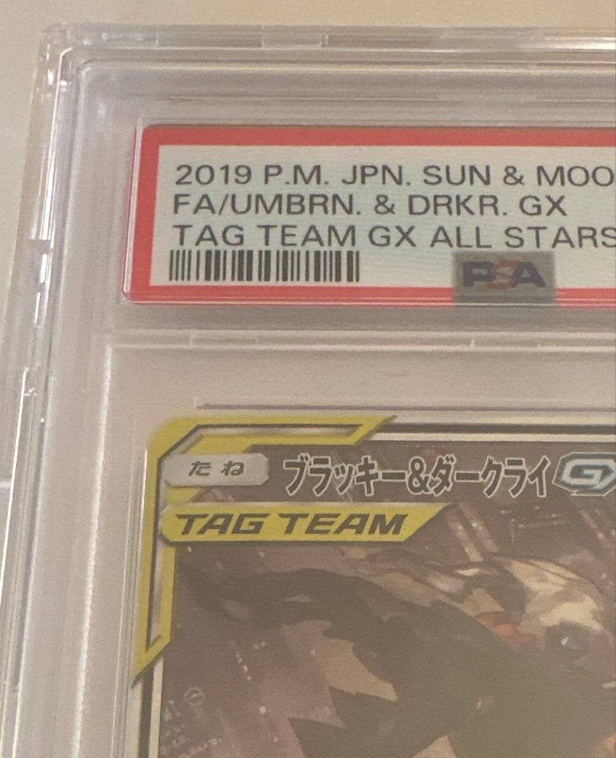 n*o様 ポケモンカード　ブラッキー&ダークライGX SA psa10