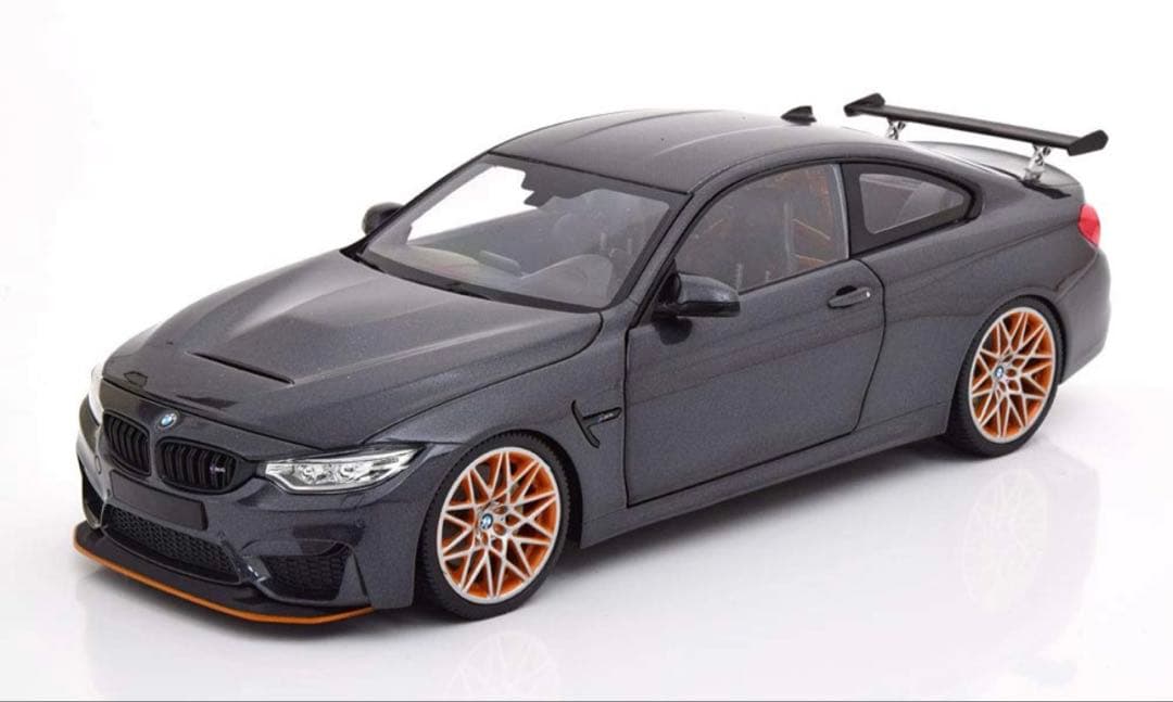 ミニチャンプス 1/18 BMW M4 GTS 2016 ダークグレー
