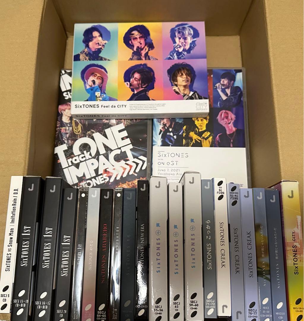 SixTONES CD DVD まとめ売り  お買い得！！ SixTONES CD DVD まとめ売り - メルカリ