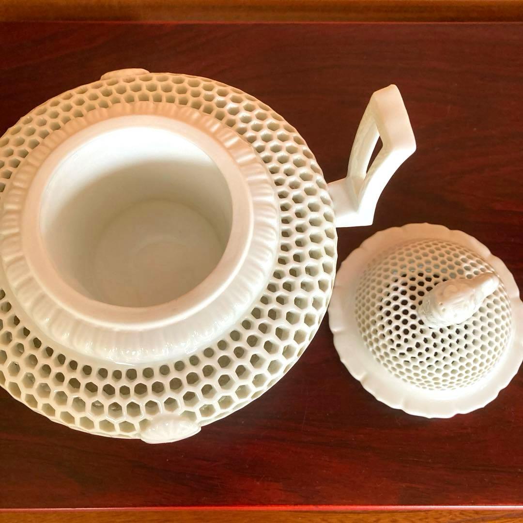 三川内焼 十三代福本玉泉作 白磁 透彫 香炉 - メルカリ