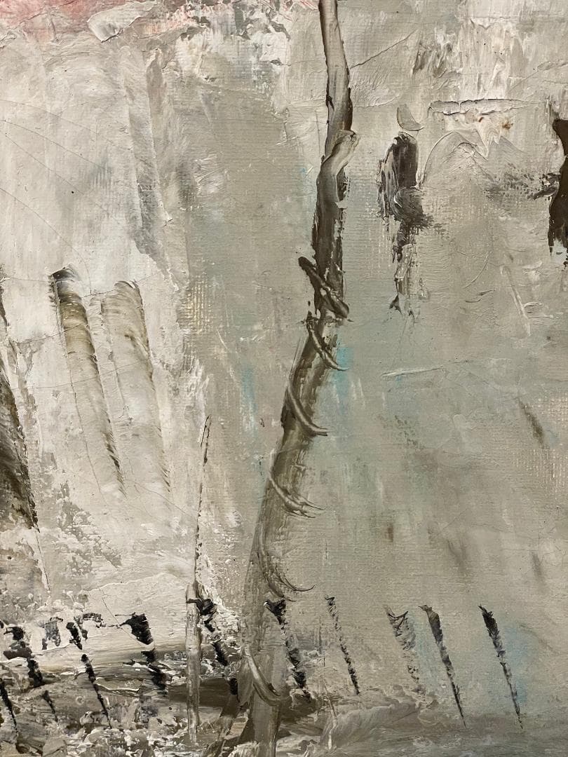 K*a様 「真作」住田昭「1989 パリ」風景画　油彩画　額装　サイン有り　F1