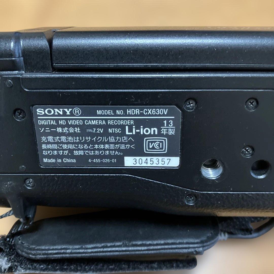 SONY HANDYCAM HDビデオカメラレコーダー HDR-CX630V