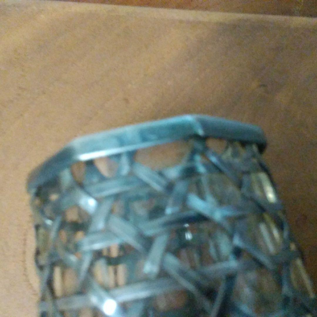 アンティーク 銀巻き装飾グラス 高さ約4、6㌢