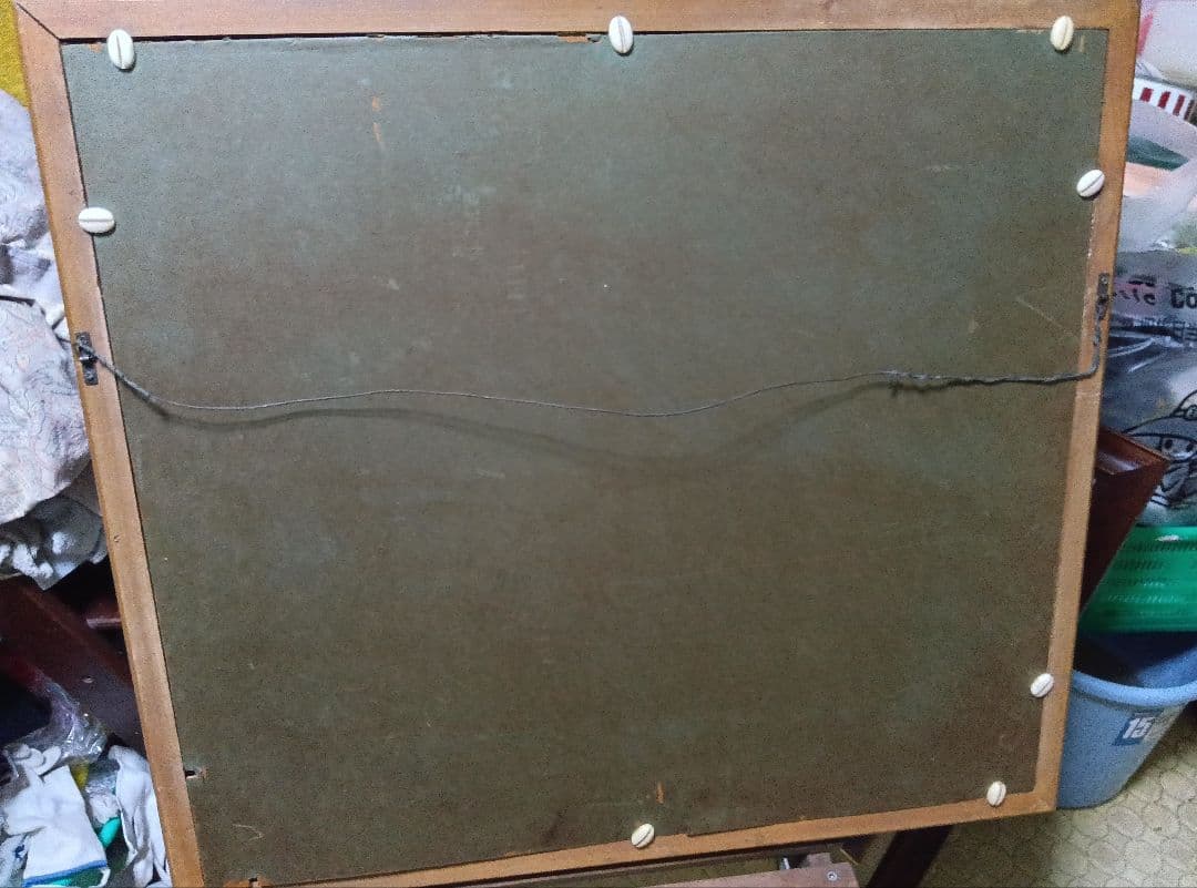 サインは2枚目にあります写真12枚です直筆油彩ですの通販はau PAY