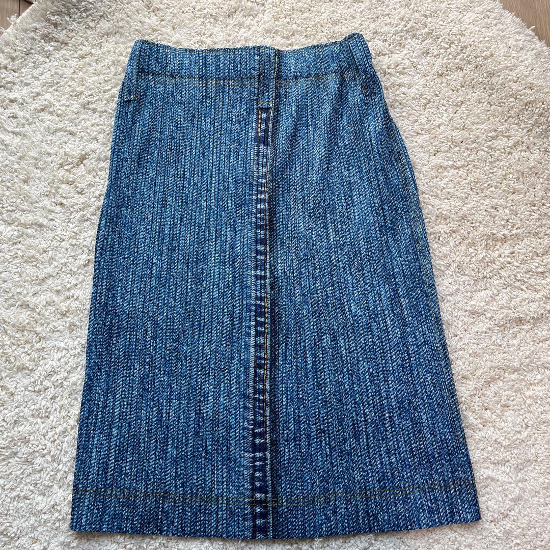 Ki ISEEY MIYAKE PLEATPLEAS膝丈タイトスカート