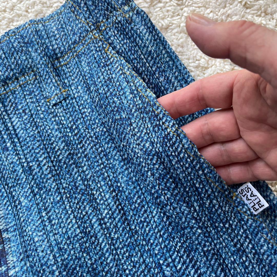 Ki ISEEY MIYAKE PLEATPLEAS膝丈タイトスカート