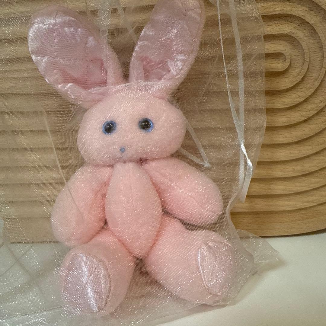 雷鳥つめ ぬいぐるみ うさじ ピンク