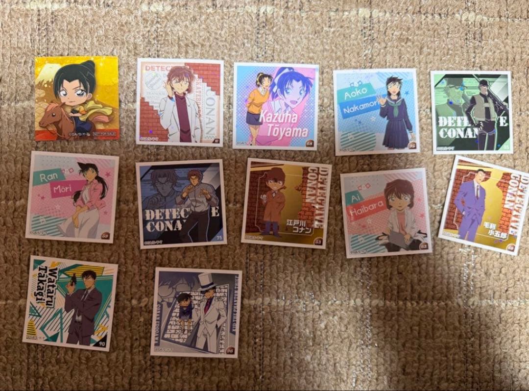 名探偵コナン ピンバッジ ステッカー