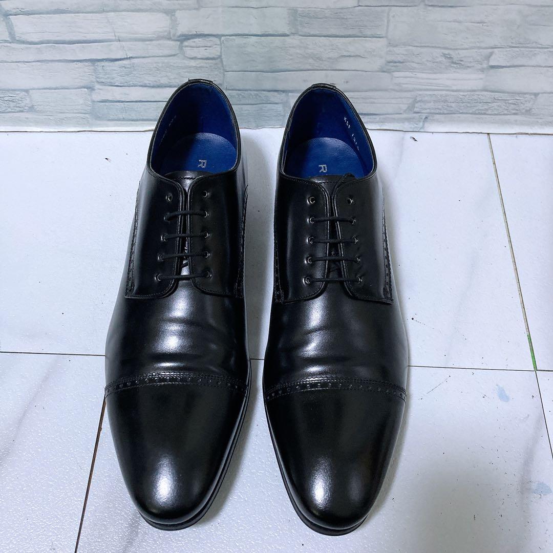 極美品 REGAL 26GR ビジネスシューズ ストレートチップ 黒 26.5