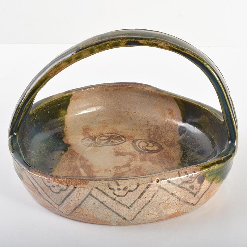 北大路魯山人作 織部焼 手鉢 黒田陶々庵識箱 M R6736 - メルカリ