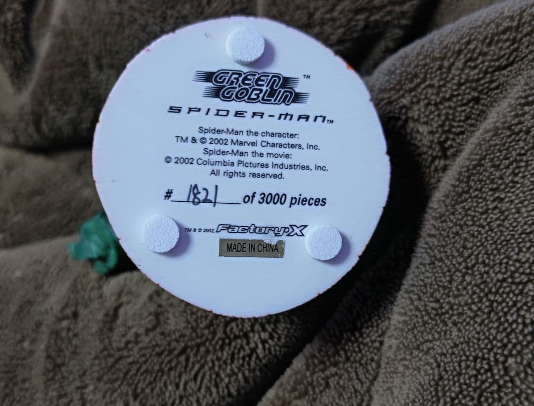 グリーンゴブリン ミニバスト スタチュー 限定3000体 スパイダーマン