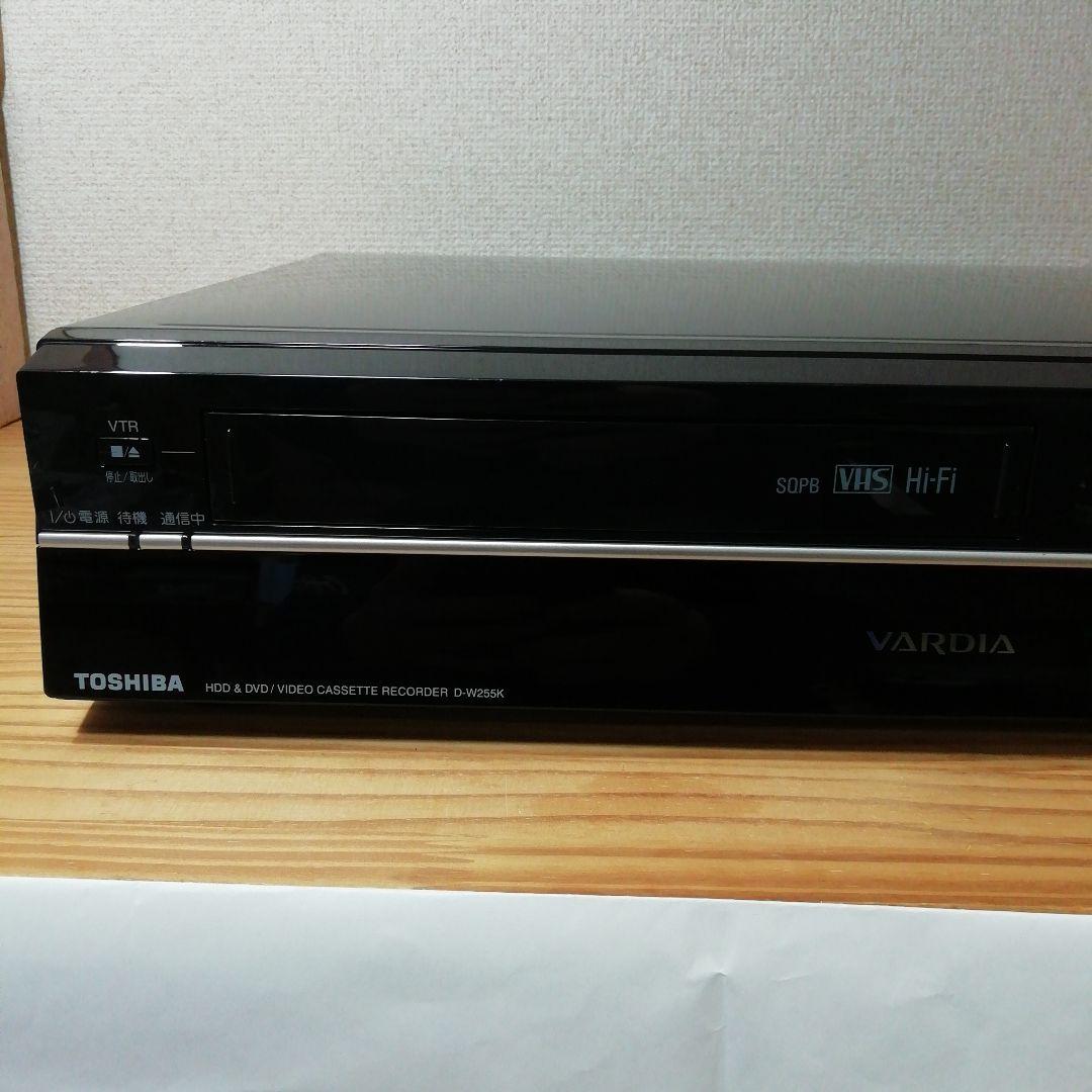TOSHIBA VHS/HDD/DVDレコーダー 【D-W255K】