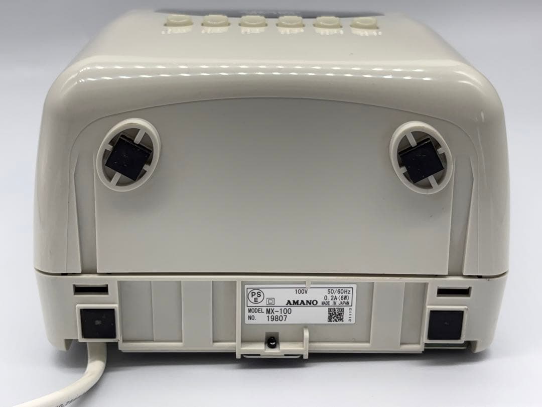 【動作OK】AMANO アマノ MX-100 タイムレコーダー -478-