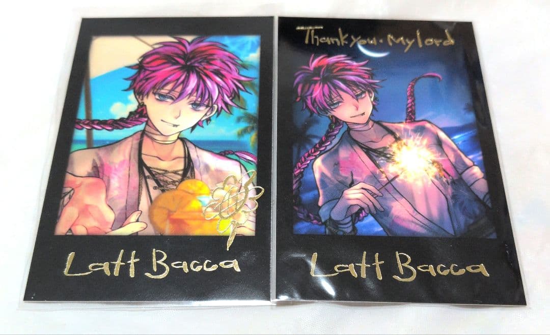 あくねこ 悪魔執事と黒い猫 ラト 夏の思い出チェキ 箔押し 悪魔執事と