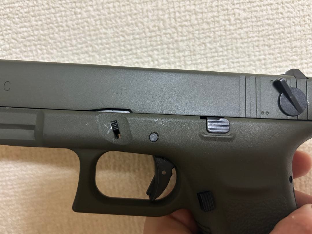 東京マルイ G18C ガスブローバック ガスガン カスタム OD塗装 GBB