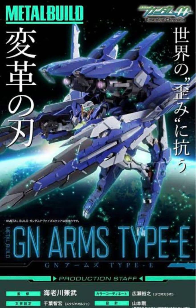 輸送箱未開封機動戦士ガンダム00METAL BUILD GNアームズTYPE-E 輸送箱未