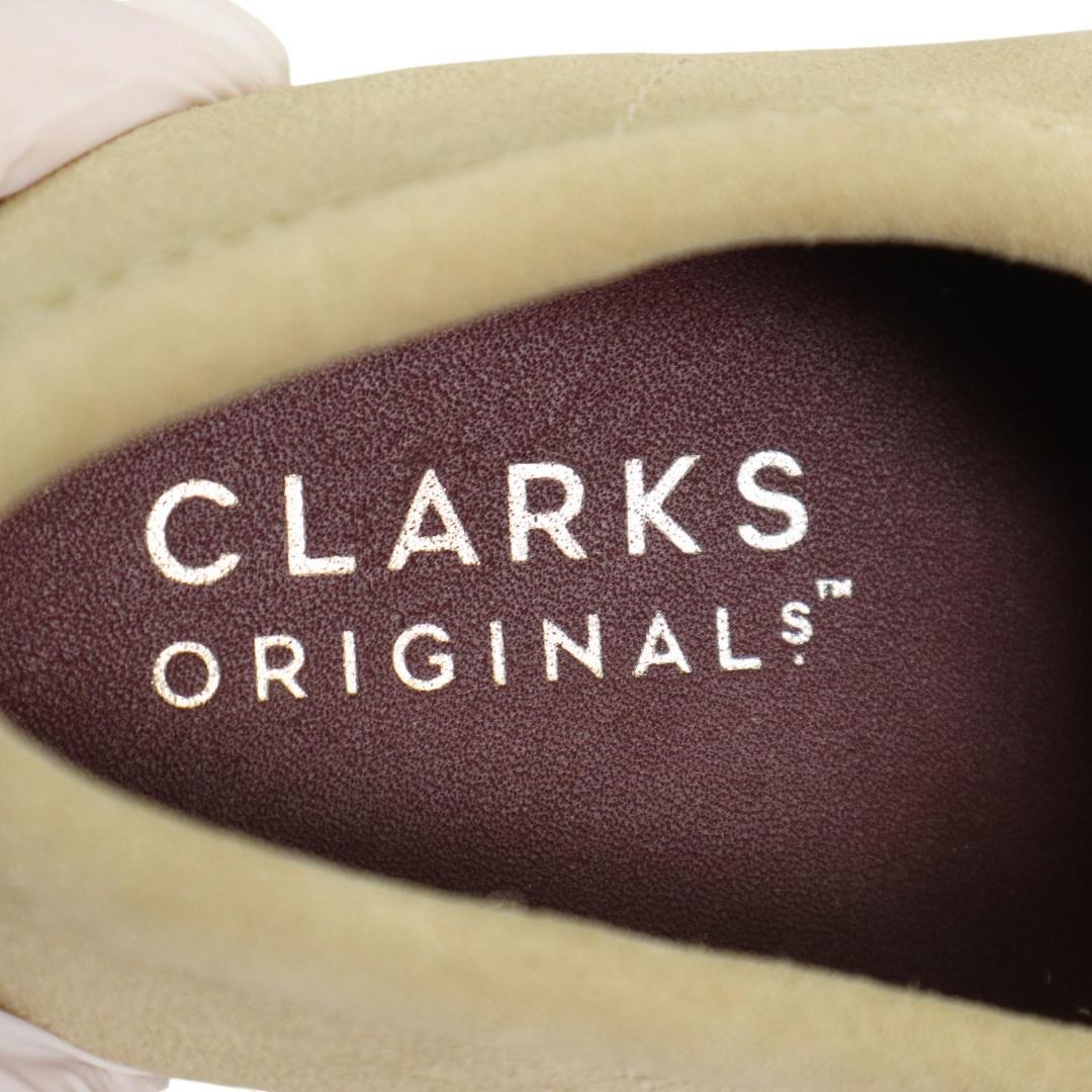 未使用 クラークス 26155515 ワラビー メープルスエード 25.0cm