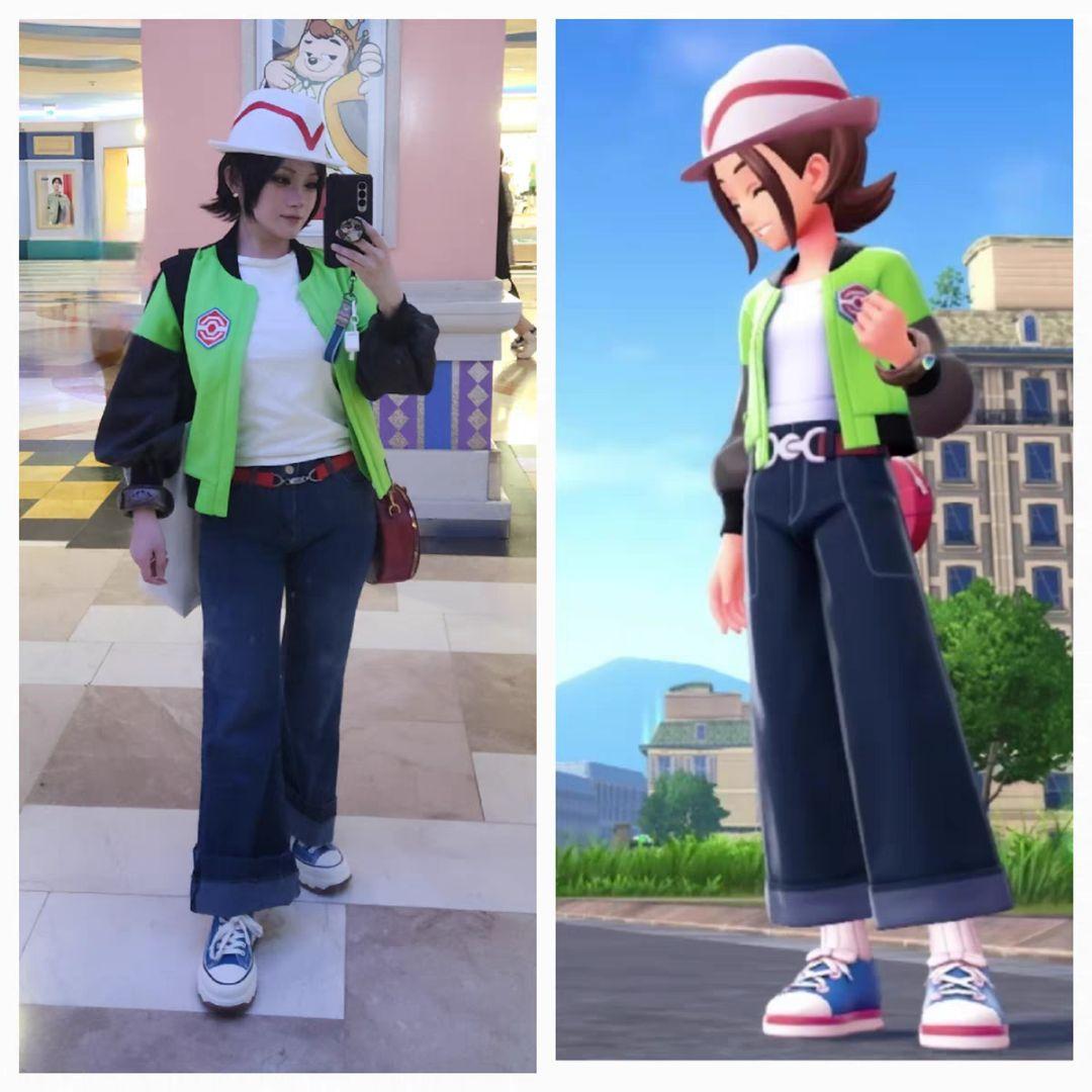 主人公のブルゾン Pokémon LEGENDS ZA M/Lアウター【ポケモンza 服】